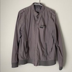 Member’s Only Classic Iconic Racer Jacket Grey